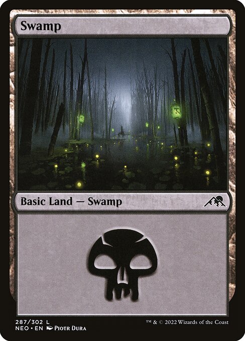 Swamp from Kamigawa: Neon Dynasty