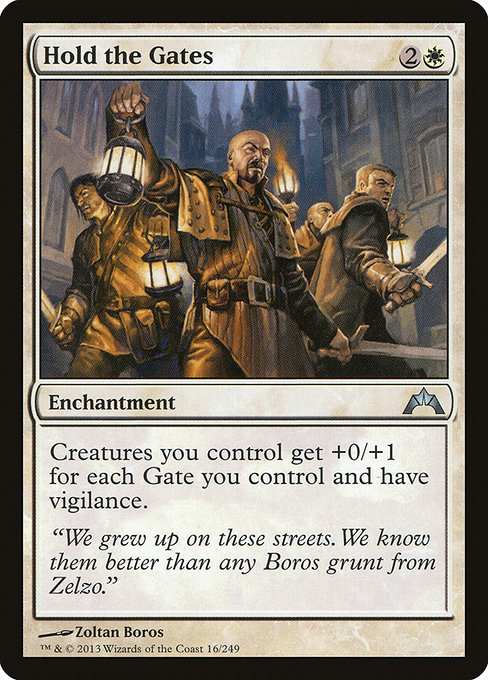 Hold the Gates highlighted card art