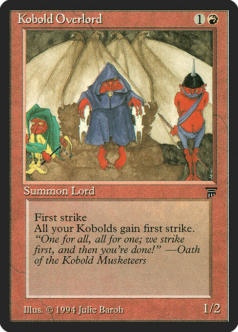 Kobold Overlord from Legends