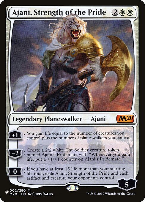 Ajani, Strength of the Pride from The List