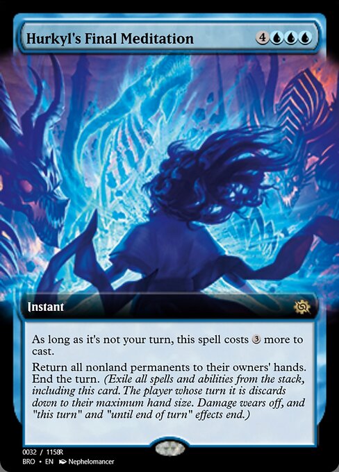 Hurkyl's Final Meditation highlighted card art