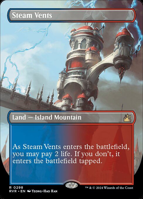 Steam Vents from Ravnica Remastered