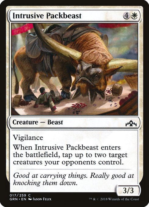 Intrusive Packbeast from Guilds of Ravnica