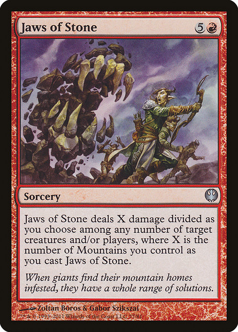 Jaws of Stone from Duel Decks: Knights vs. Dragons