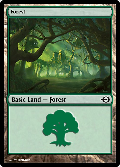 Forest from Magic Online Promos