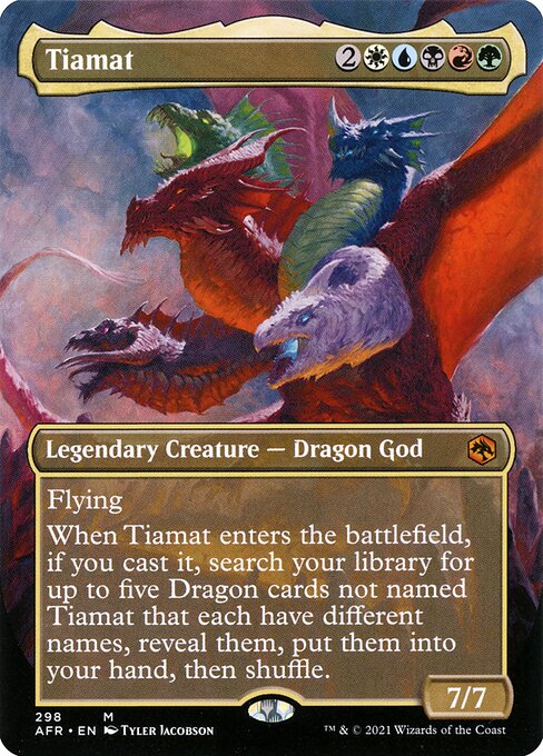 Tiamat from Adventures in the Forgotten Realms