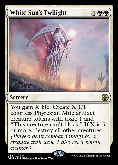 White Sun's Twilight from Phyrexia: All Will Be One Promos