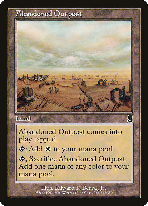 Abandoned Outpost highlighted card art