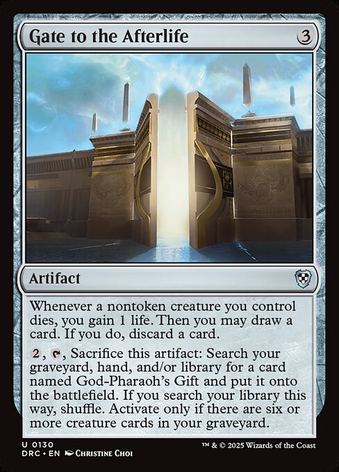 Gate to the Afterlife highlighted card art