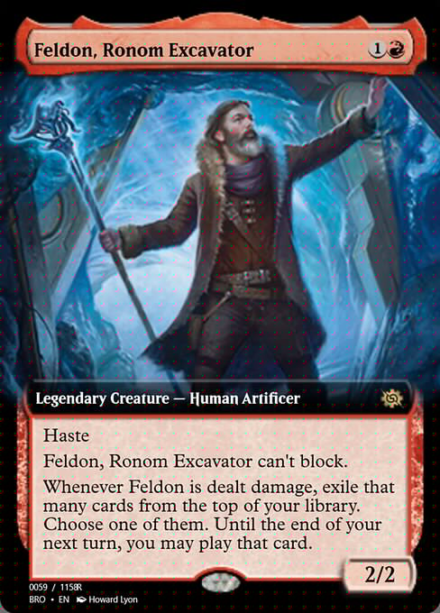 Feldon, Ronom Excavator highlighted card art
