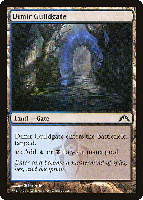 Dimir Guildgate from Gatecrash