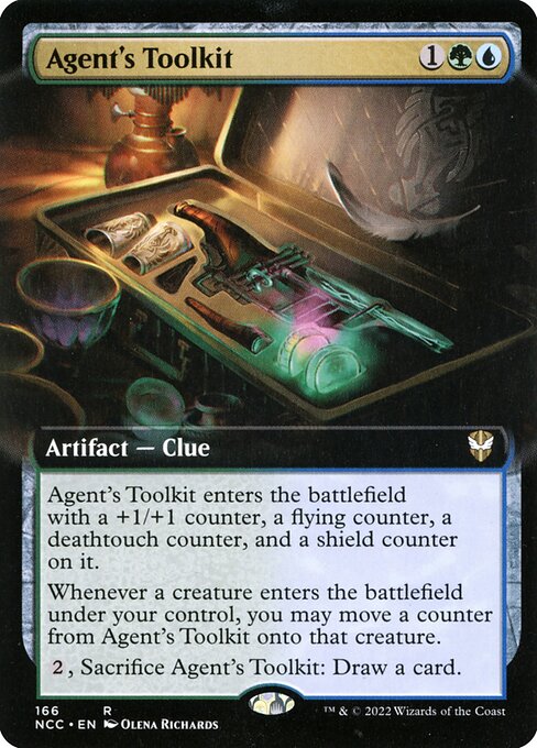 Agent's Toolkit highlighted card art