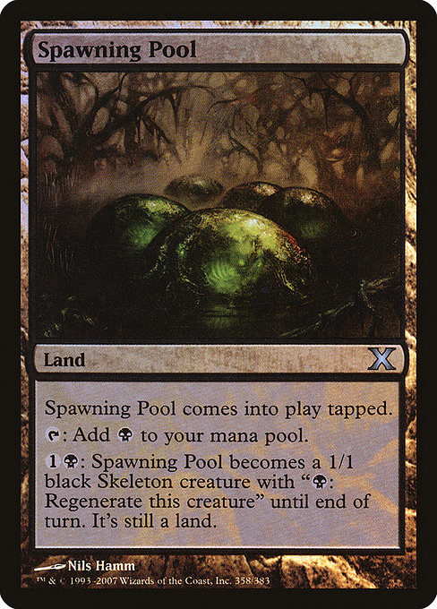 Spawning Pool highlighted card art