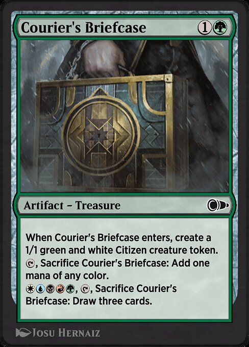 Courier's Briefcase highlighted card art