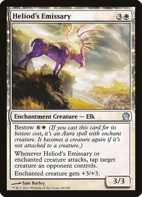 Heliod's Emissary highlighted card art