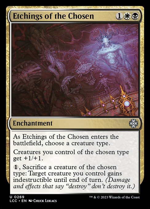 Etchings of the Chosen from The Lost Caverns of Ixalan Commander