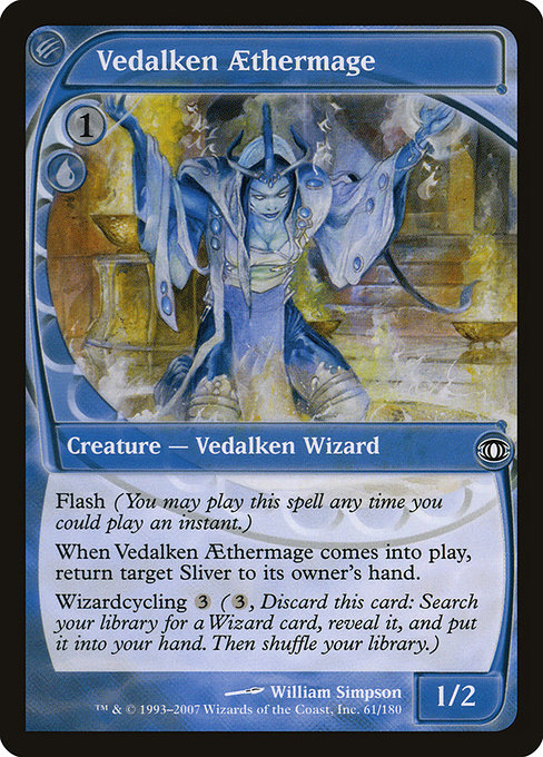 Vedalken Aethermage highlighted card art
