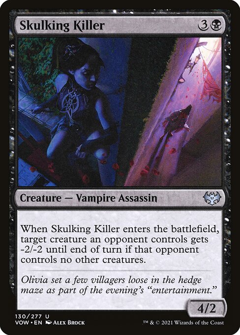 Skulking Killer from Innistrad: Crimson Vow