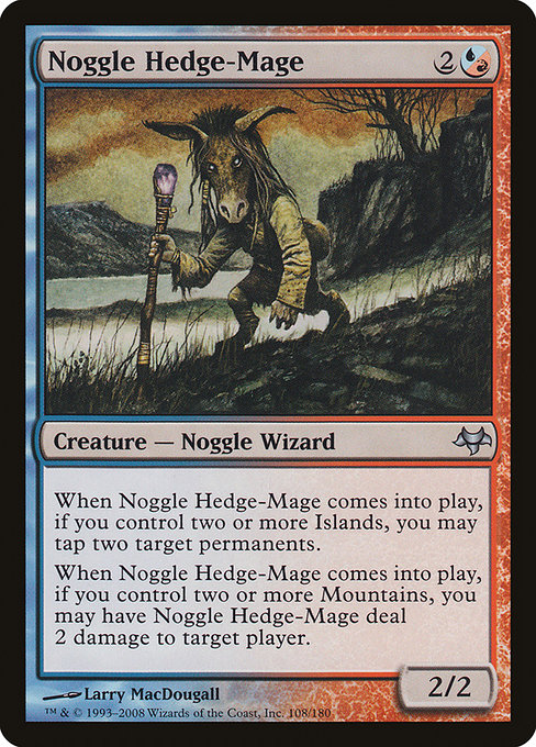 Noggle Hedge-Mage from Eventide