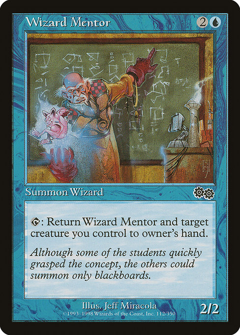 Wizard Mentor from Urza's Saga