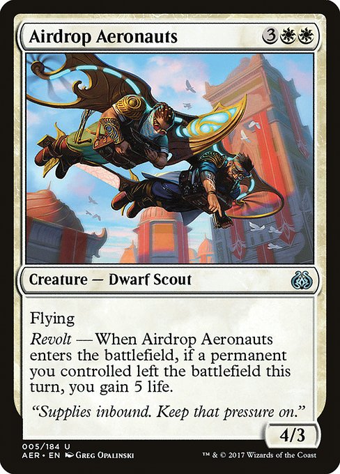 Airdrop Aeronauts from Aether Revolt