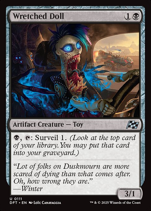 Wretched Doll highlighted card art