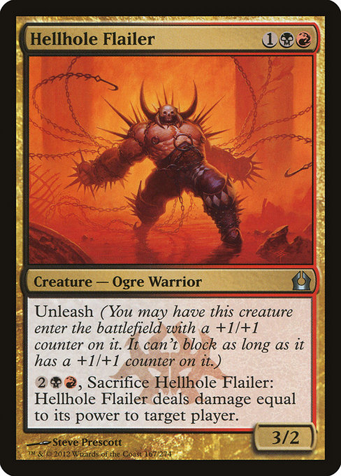Hellhole Flailer highlighted card art