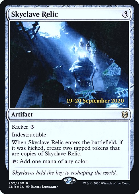 Skyclave Relic from Zendikar Rising Promos