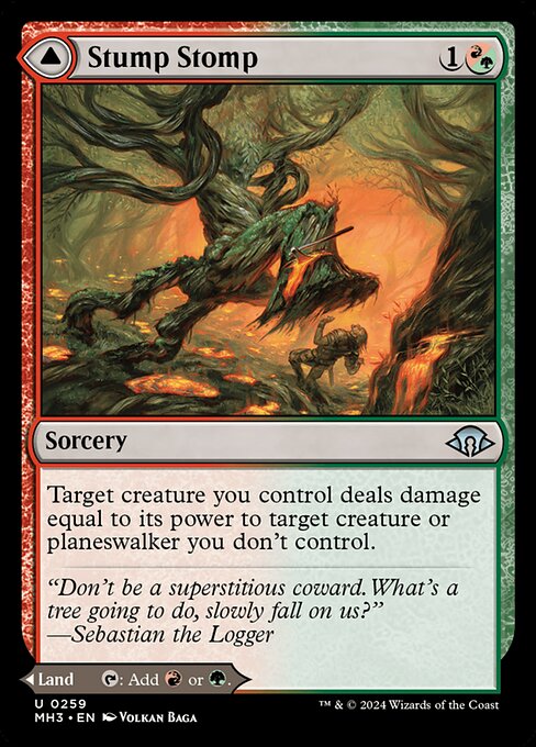 Stump Stomp // Burnwillow Clearing from Modern Horizons 3