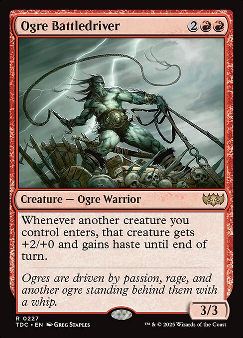 Ogre Battledriver highlighted card art