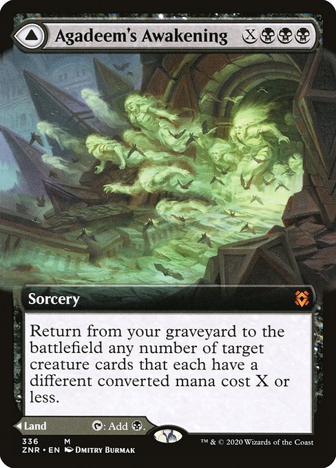 Agadeem's Awakening // Agadeem, the Undercrypt from Zendikar Rising