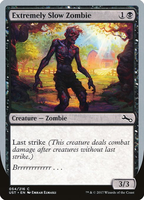 Extremely Slow Zombie highlighted card art