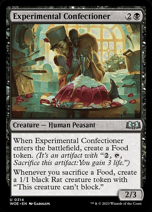 Experimental Confectioner highlighted card art