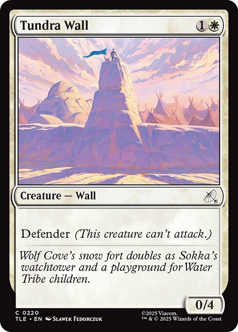 Tundra Wall highlighted card art