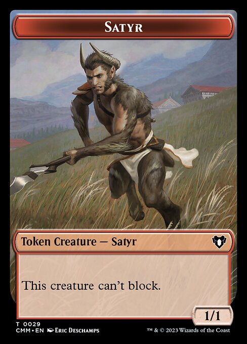 Satyr highlighted card art