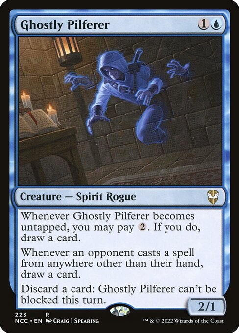 Ghostly Pilferer from New Capenna Commander