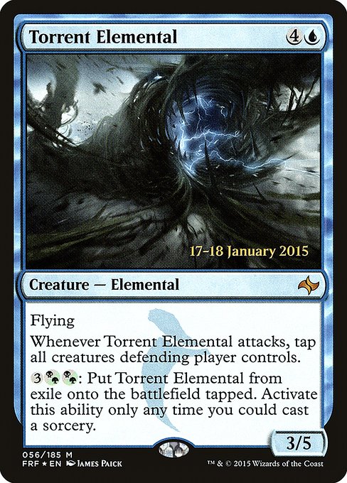 Torrent Elemental highlighted card art