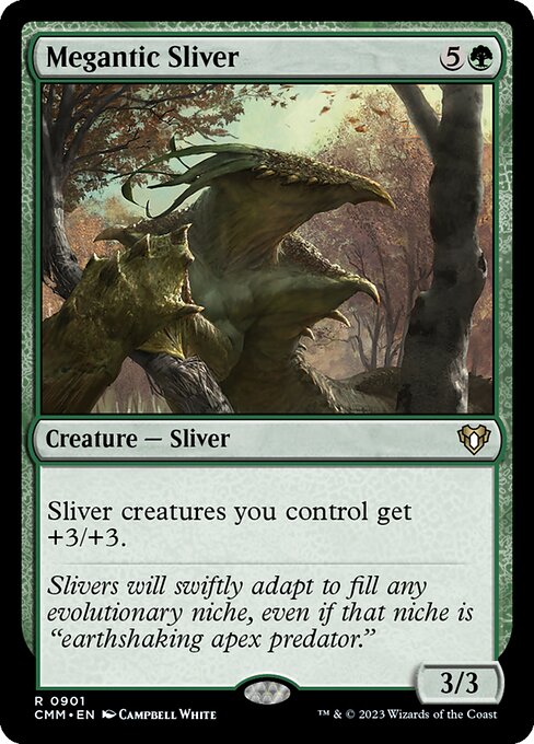 Megantic Sliver highlighted card art