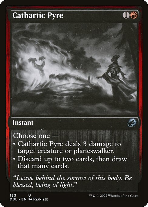 Cathartic Pyre highlighted card art