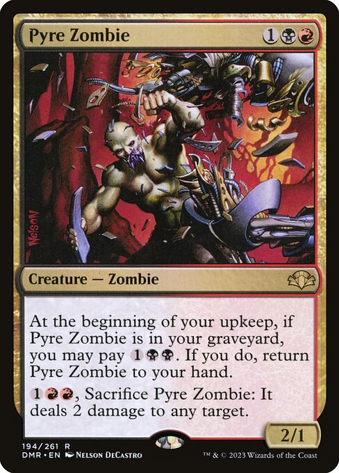 Pyre Zombie highlighted card art