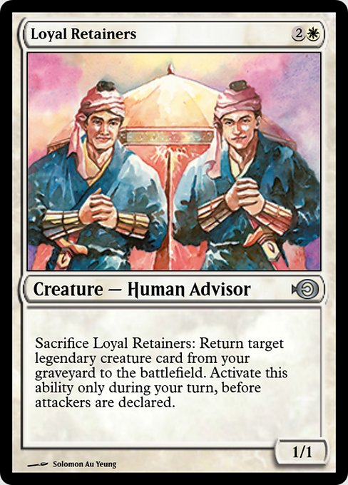 Loyal Retainers from Magic Online Promos