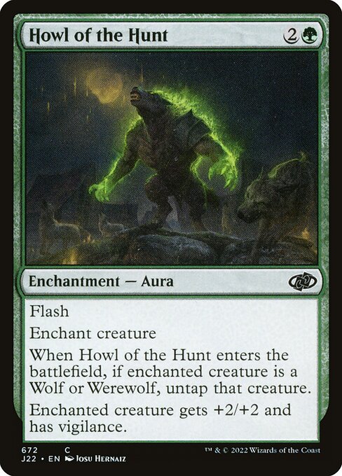 Howl of the Hunt highlighted card art