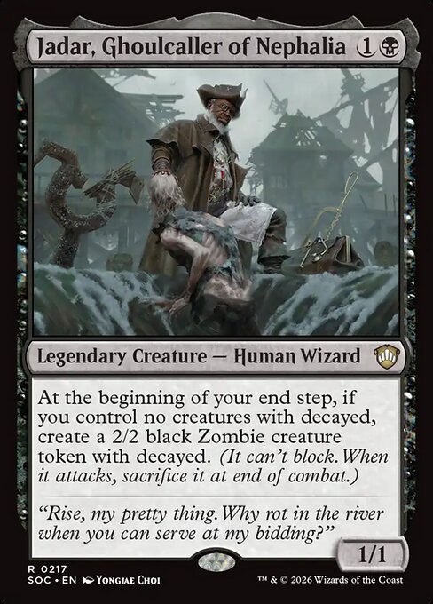 Jadar, Ghoulcaller of Nephalia from Secrets of Strixhaven Commander