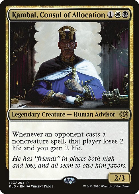 Kambal, Consul of Allocation from Kaladesh