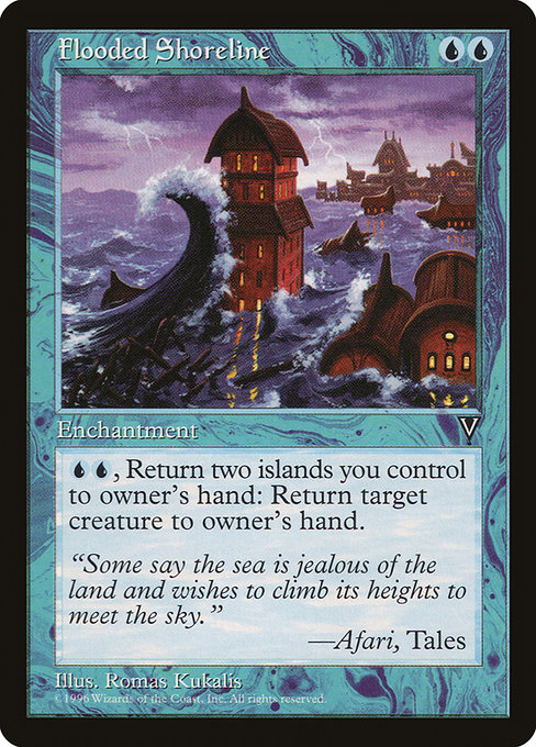 Flooded Shoreline highlighted card art