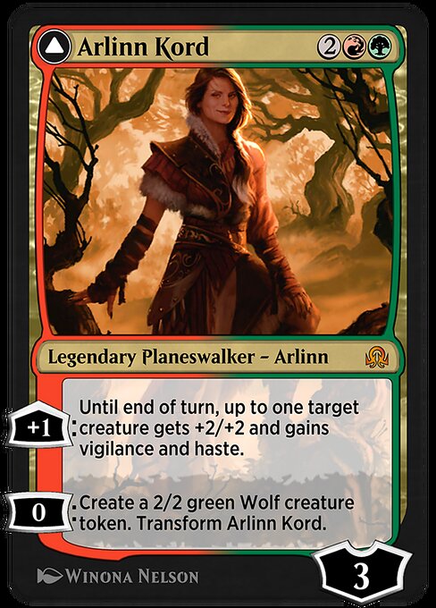 Arlinn Kord // Arlinn, Embraced by the Moon from Shadows over Innistrad Remastered