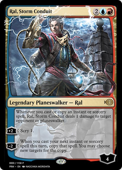 Ral, Storm Conduit from Magic Online Promos
