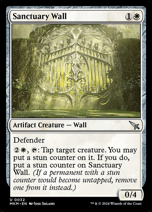 Sanctuary Wall highlighted card art