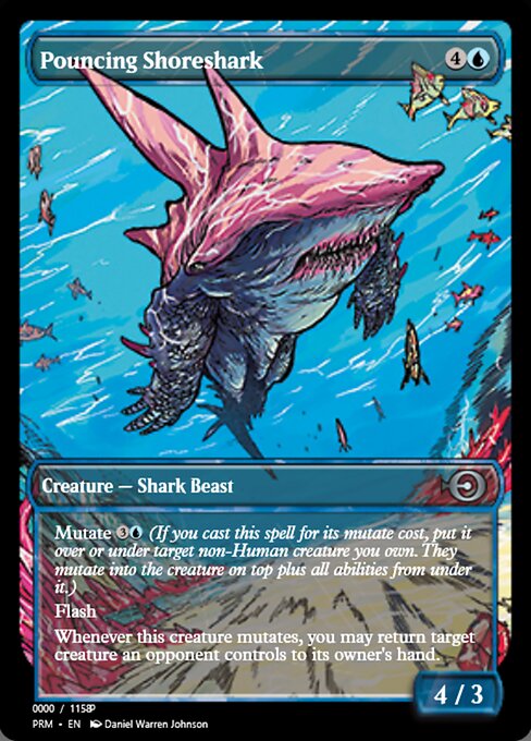 Pouncing Shoreshark from Magic Online Promos