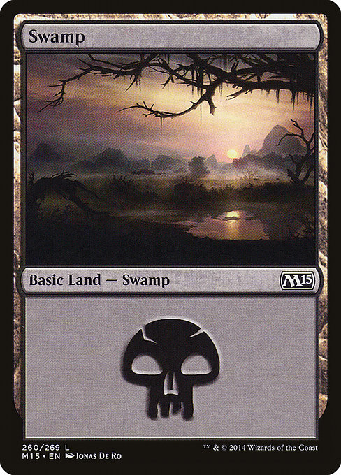 Swamp from Magic 2015